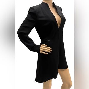 Alice + Olivia Employed High-Low Tailored Blazer